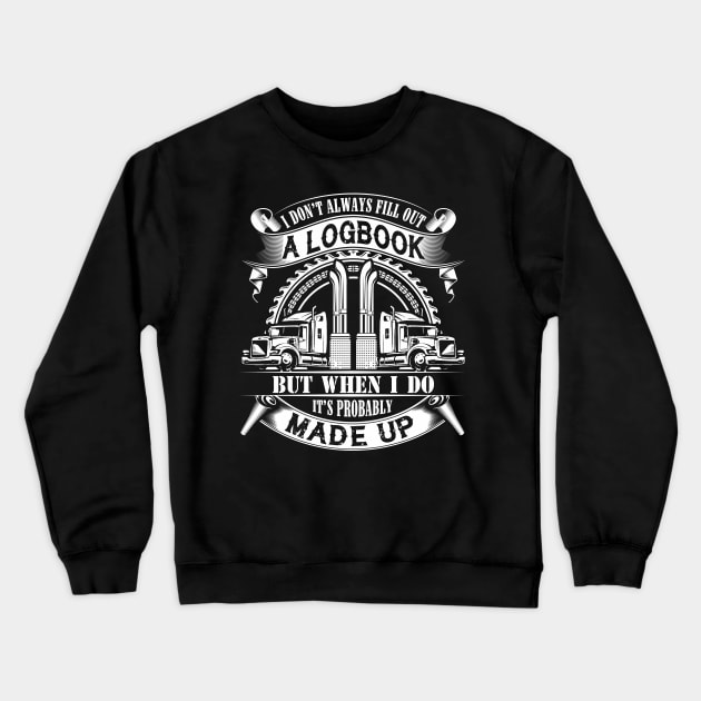 Trucker Driver Dad Papa Grandpa Fathers Day 2020 Gifts Crewneck Sweatshirt by You'reStylish